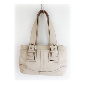 Coach Soho Pebbled Leather Satchel Bag Purse